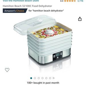 Hamiton Beach food dehydrator